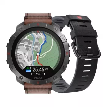 Polar Grit X2 Pro Titan reloj deportivo outdoor, M/L, cuero colores otoñales (900110288)