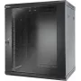 Televes MSR1915B - rack de pared - 17U - 60 kg - cerradura - 33 kg - Negro