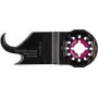 Makita B-65012 hoja de cuchilla universal 11 x 24 mm, HCS, acoplamiento Starlock, para moqueta, fieltro asfáltico y goma, 1 unidad