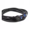 RNS® Cable de red SmartFLEX, Cat.6A, S/FTP, PiMF, libre de halógenos, 500MHz, negro, 1m, Good Connections® (8060-SF010S)