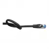 Cable de red Alcasa 8060-SF100S 10 m Cat6a S/FTP (S-STP) Negro (8060-SF100S)