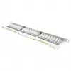 Patch panel 48,30cm (19) Cat. 6, 24 puertos, 0,5 U, STP apantallado, apertura sin herramientas, Blanco puro (RAL9010), Goo (GC-N0137)