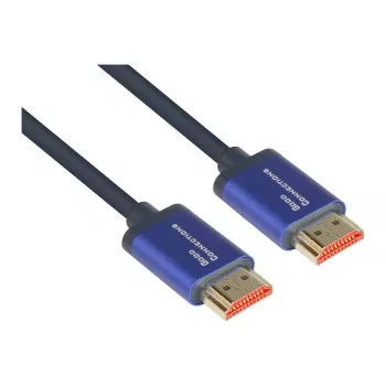 Good Connections 4521-SF020B – 2 m – HDMI Type-A (estándar) – HDMI Type-A (estándar) – 48 Gbit/s – Audio Return Channel (ARC) – azul