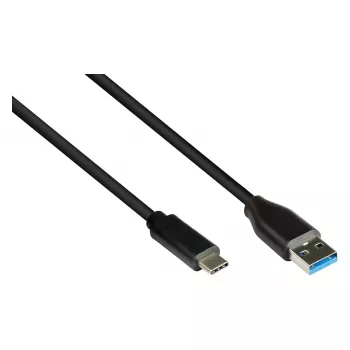 Good Connections 2831-AC005S - 0,5 m - USB A - USB C - USB 3.2 Gen 2 (3.1 Gen 2) - 10000 Mbit/s - negro