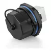 Alcasa IC06-R103 - RJ45 - negro - Cobre - Plástico - Gel de sílice - IP65 - IP67 - -40 - 80 °C (IC06-R103)