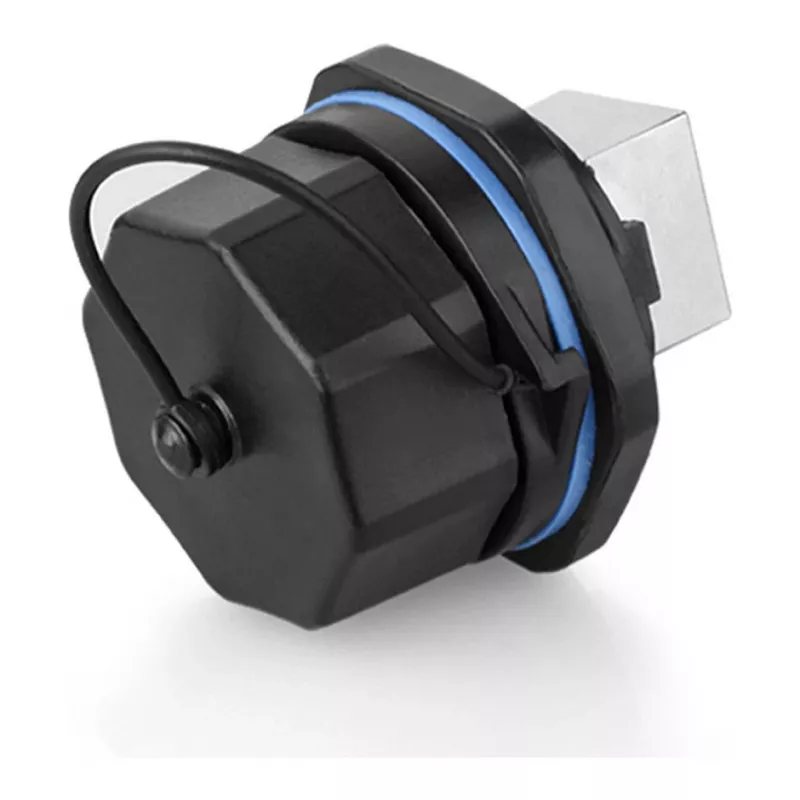 Alcasa IC06-R103 - RJ45 - negro - Cobre - Plástico - Gel de sílice - IP65 - IP67 - -40 - 80 °C (IC06-R103)