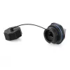 Alcasa IC06-R103 - RJ45 - negro - Cobre - Plástico - Gel de sílice - IP65 - IP67 - -40 - 80 °C (IC06-R103)