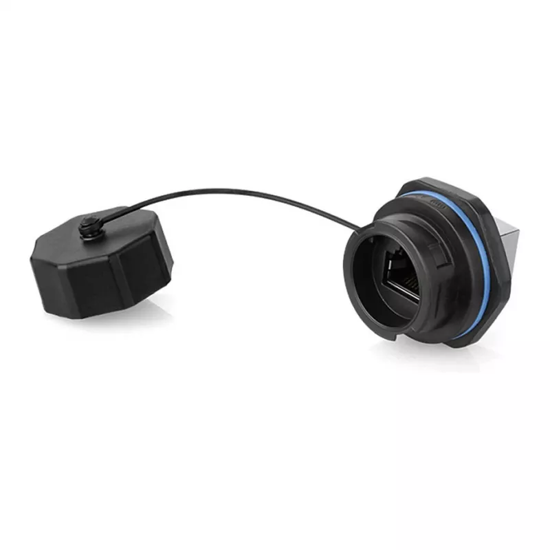 Alcasa IC06-R103 - RJ45 - negro - Cobre - Plástico - Gel de sílice - IP65 - IP67 - -40 - 80 °C (IC06-R103)