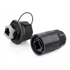 Alcasa IC06-R103 - RJ45 - negro - Cobre - Plástico - Gel de sílice - IP65 - IP67 - -40 - 80 °C (IC06-R103)