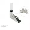 Conector RJ45 Cat. 6A, sin herramientas / montaje en campo, STP apantallado, metal, 5 direcciones, Good (GC-N0165)