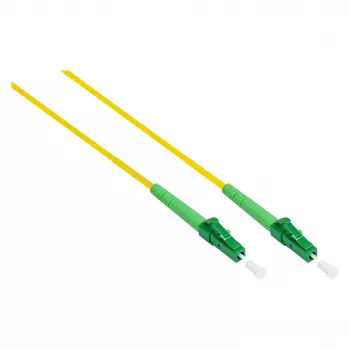 Good Connections Cable de parcheo de fibra óptica simplex OS2 monomodo 9/125 LC APC LSZH 20m Good - Fibra monomodo - 20 m