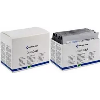 Gel calmante refrigerante para quemaduras First Aid Only P-44028 00, pack de 18, gel tópico para el tratamiento de quemaduras, 18 unidades