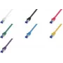 Logilink Professional Ultraflex - cable de red - RJ-45 (M) a RJ-45 (M) - 20 m - 6 mm - S/FTP - cable en bruto Cat.7 (cable) / CAT 6a (puertos) - libre de halógenos, moldeado, sin lengüeta - verde, RA