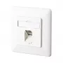 METZ CONNECT BTR E-DAT C6 8(8) UP - toma de conexión, empotrar - RJ-45 - blanco puro, RAL 9010 (1307371002-I)