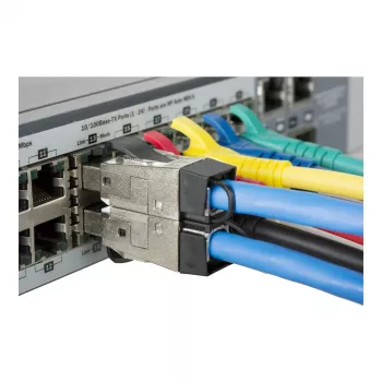 METZ CONNECT pro - conexión de red - RJ-45 (M) - apantallado - CAT 8,1 - IEEE 802,3bq - azul (130H405032-E)