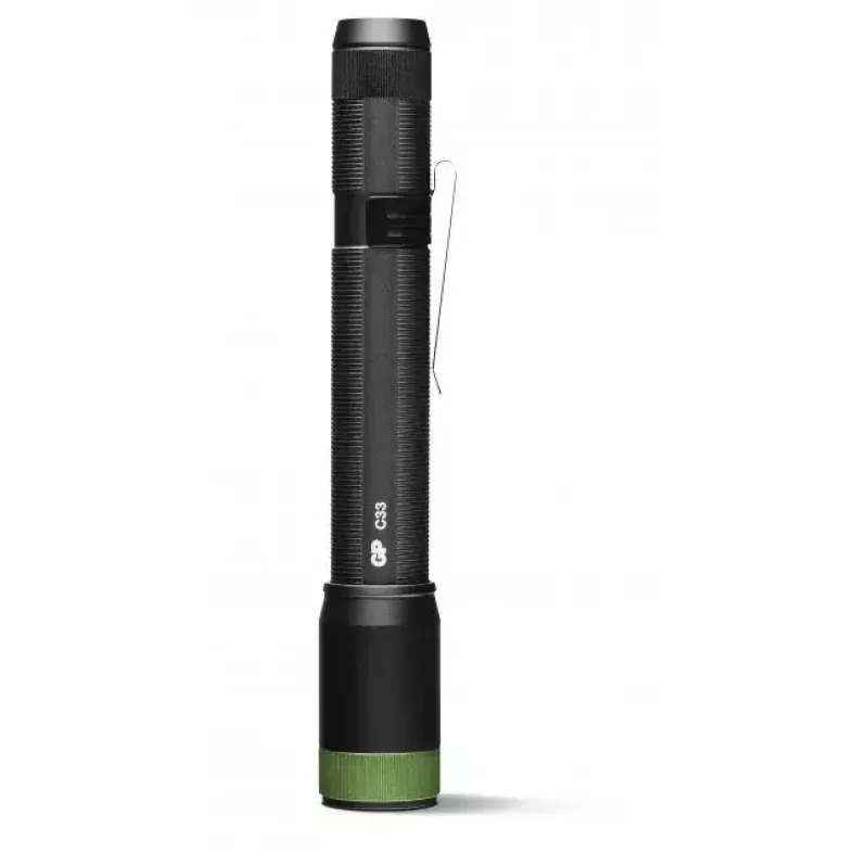 Linterna GP Lighting C33 Negra Verde