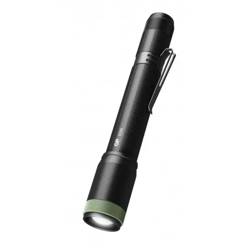 Linterna GP Lighting C33 Negra Verde