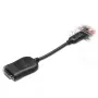 HP - Adaptador DVI - DisplayPort (conector macho) a DVI-D (conector hembra) - Negro - para Quadro FX 3800 (481409-001,FH973AA)