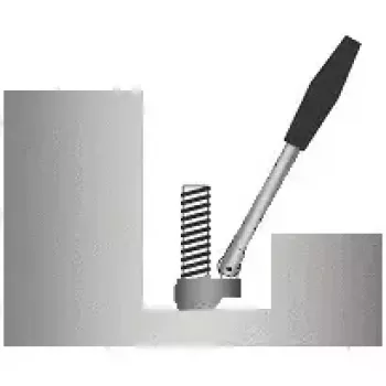 Bahco 1950MZ-3/8 llave de estrella de inserción, 29 mm, DIN 3120