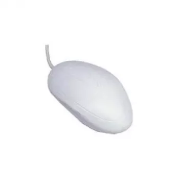 Seal Shield Waterproof - Ratón - óptico - 5 botones - con cable - PS/2, USB - Blanco (SSWM3)