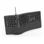 Teclado ergonómico compacto inalámbrico TRUST KEYRA ERGO MULTI DE — inalámbrico, diseño compacto, distribución de teclas alemana
