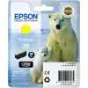Cartucho de tinta Epson C13T26144010 Singlepack Amarillo 26 Claria Premium, a base de pigmento, 1 ud.