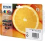 Cartucho Epson Ink C13T33374011/33 Multipack BK PBK C M Y