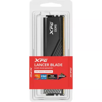 Memoria de escritorio DDR5 24 GB ADATA XPG Lancer Blade RGB DIMM 6000 MT/s, CL36, negra, INTEL XMP