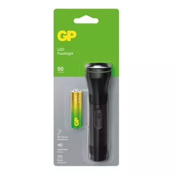 Linterna de mano GP Lighting 450066 negra 50 lm 30 m 24 h