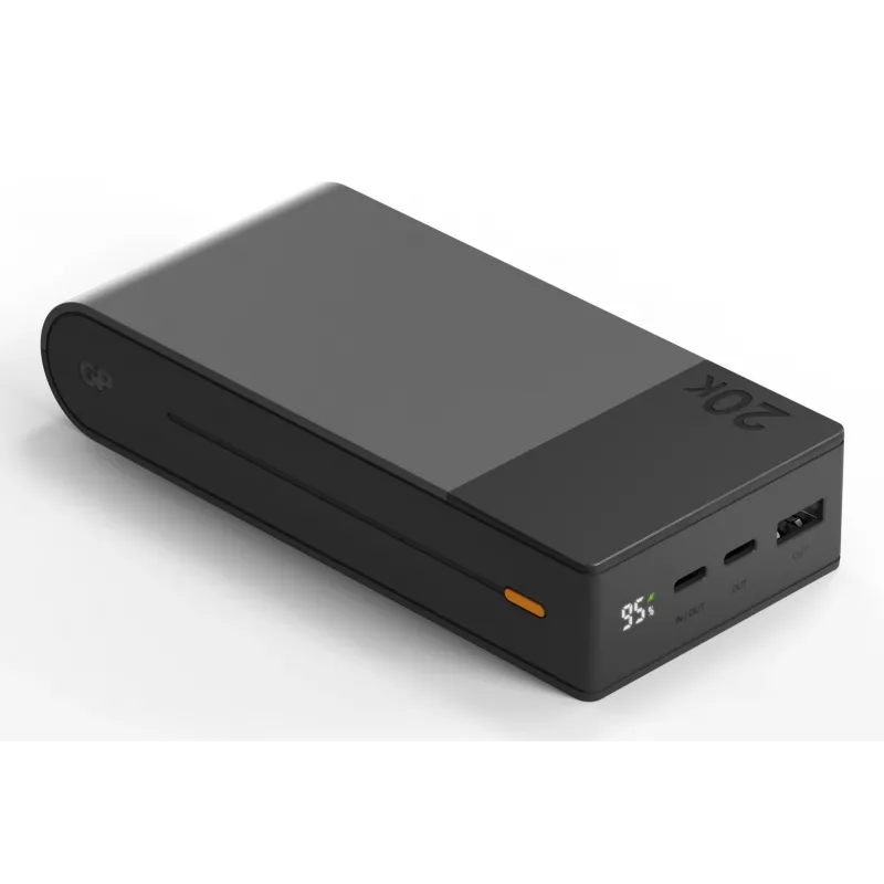 GP Battery GP PowerBank M2+ 20C 20000mAh 2xUSB-C/1xUSB-A negro indicador LED (GPPBM20CGYMSR287)