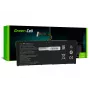 Batería de portátil Green Cell para ASUS A555 F555 K555 R556 X555, LiPo 4000 mAh, 7,6 V, 4 celdas, negra
