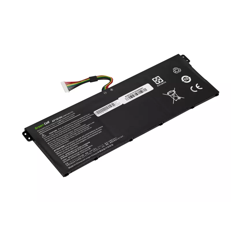 Batería de portátil Green Cell para ASUS A555 F555 K555 R556 X555, LiPo 4000 mAh, 7,6 V, 4 celdas, negra