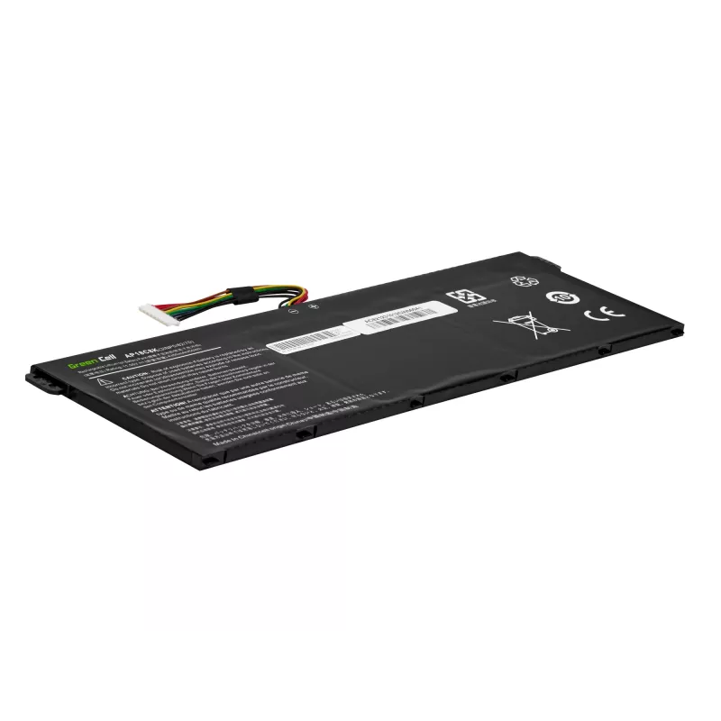 Batería de portátil Green Cell para ASUS A555 F555 K555 R556 X555, LiPo 4000 mAh, 7,6 V, 4 celdas, negra