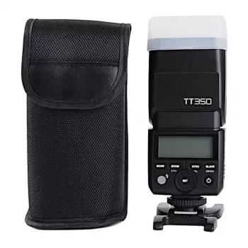 Flash esclavo Godox TT350F negro 2,2 s tiempo de carga pila AA