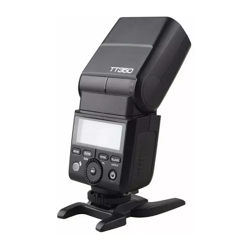 Flash esclavo Godox TT350F negro 2,2 s tiempo de carga pila AA