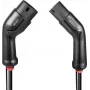 Cable de red C2G 0,6 m Cat6a RJ-45 a RJ-45 gris con protección de lengüeta