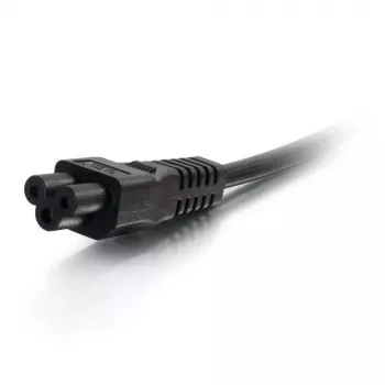 C2G cable de alimentación europeo para portátil de 1m CEE 7/7 a IEC 60320 C5 250V 3A