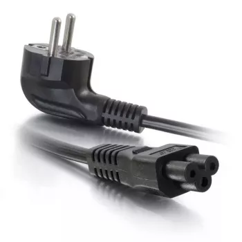 C2G cable de alimentación europeo para portátil de 1m CEE 7/7 a IEC 60320 C5 250V 3A