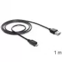 Cable de red C2G Cat6 no apantallado (UTP) con lengüeta - cable de conexión - RJ-45 (M) - a - RJ-45 (M) - 1,0m - UTP - CAT 6 - crimpado, trenzado, liso - gris (83366)
