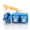 C2G Cable de fibra óptica InfiniBand 2 m LC SC OFNR Amarillo