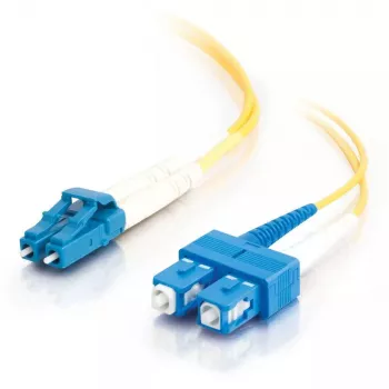 C2G Cable de fibra óptica InfiniBand 2 m LC SC OFNR Amarillo