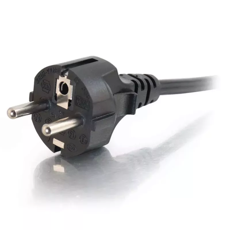 C2G Cable de alimentación 5 m Negro CEE7/7 C13 conector hembra 88546