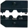 Knipex Perfiles de crimpado RG 58, 59, 62, 71, 223 conectores coaxiales 97 49 40 (97 49 40)