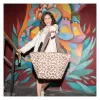reisenthel Bolsa de compra shopper M LEO MACCHIATO fibra sintética marrón ZS6048 (ZS6048)