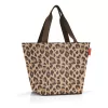 reisenthel Bolsa de compra shopper M LEO MACCHIATO fibra sintética marrón ZS6048 (ZS6048)