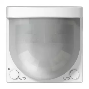 Sensor de movimiento Jung BTA17182WW alcance de detección 2,2 m, montaje en techo/pared