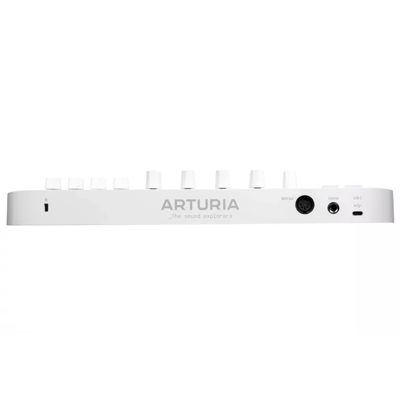 Arturia MiniLab 3 - Teclado controlador MIDI, blanco