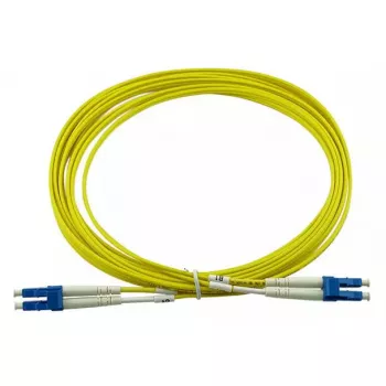 BlueOptics CAB-SMF-LC-LC-5-BO Cable de red de fibra óptica monomodo LC-UPC/LC-UPC, 5 m, Beige
