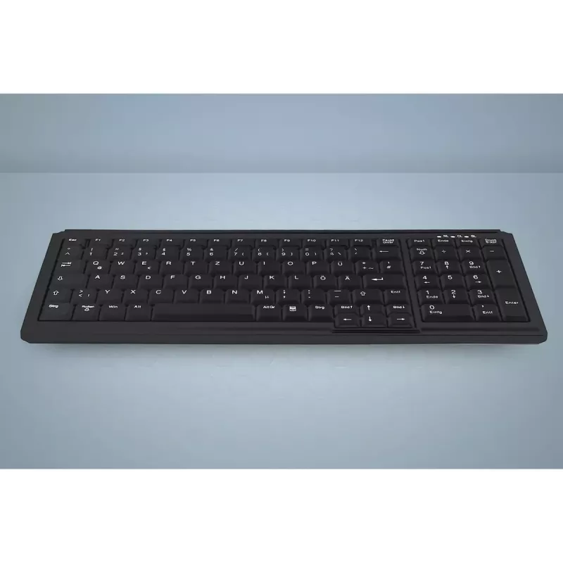 Active Key AK-7000 Teclado Universal USB QWERTY US International Negro