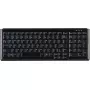 Active Key AK-7000 Teclado Universal USB QWERTY US International Negro